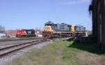 CSX local power heading for work
